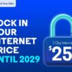 Optimum Fiber $25/mo. Offer