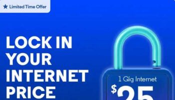 Optimum Fiber $25/mo. Offer